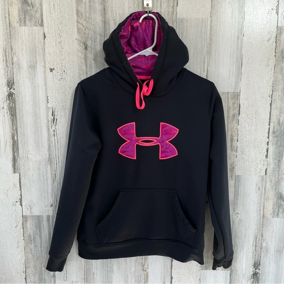 Under Armour Women’s Pullover Hoodie Semi Fitted size Small Petite - Picture 1 of 8
